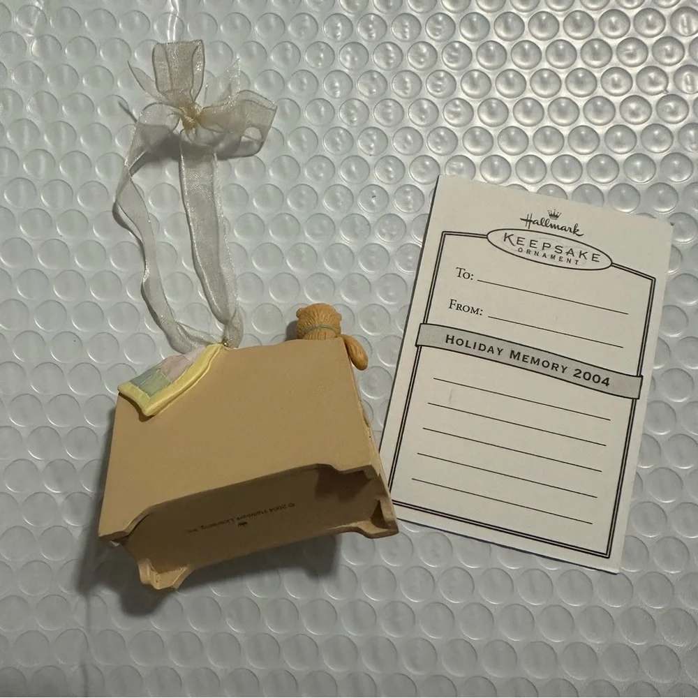 Hallmark Keepsake Ornament 2004 Grandchild’s First Christmas EUC Box + Card incl